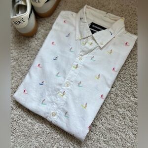 Bonobos White Casual Button Down Shirt